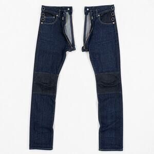 Comme des Garcons GANRYE Desconstructed zip split Skinny Jean Medium